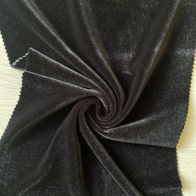 Siyah (Jet Black) Rengi Kadife Kumaş