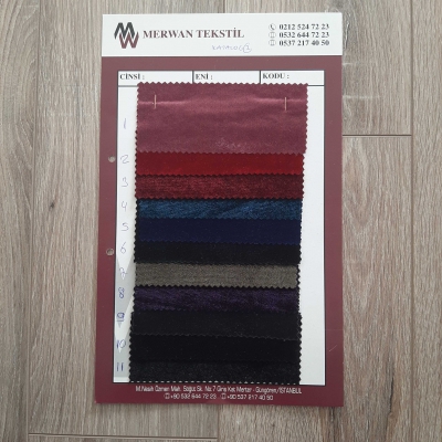 KADİFE KUMAŞ - KATALOG 2